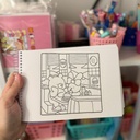 Kit Libro Cozy Friends + Marcadores Filgo doble punta