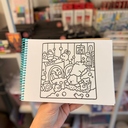 Kit libro para pintar Cozy Criaturas + Marcadores