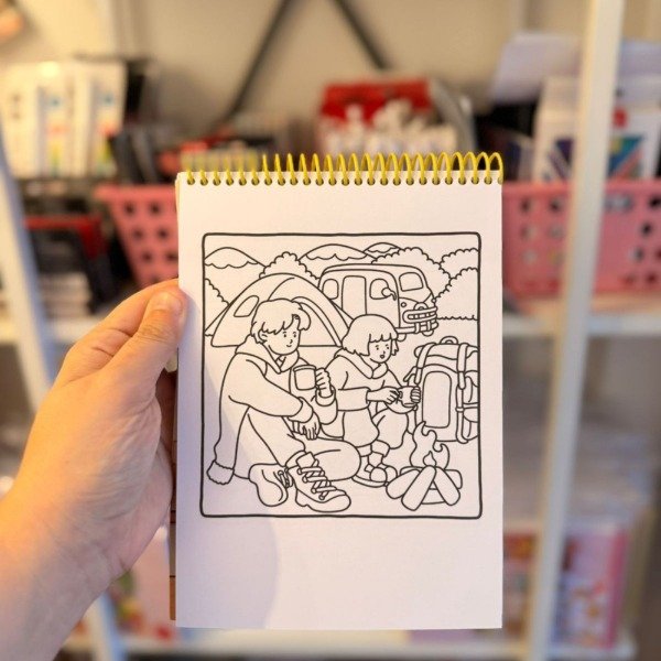 Kit libro para pintar Love Story + marcadores Filgo doble punta