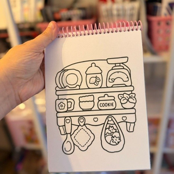 Kit libro para pintar Ricones de calma + marcadores filgo Alloy