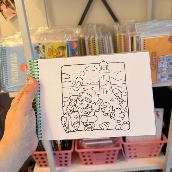 Libro para pintar Comfy Corner