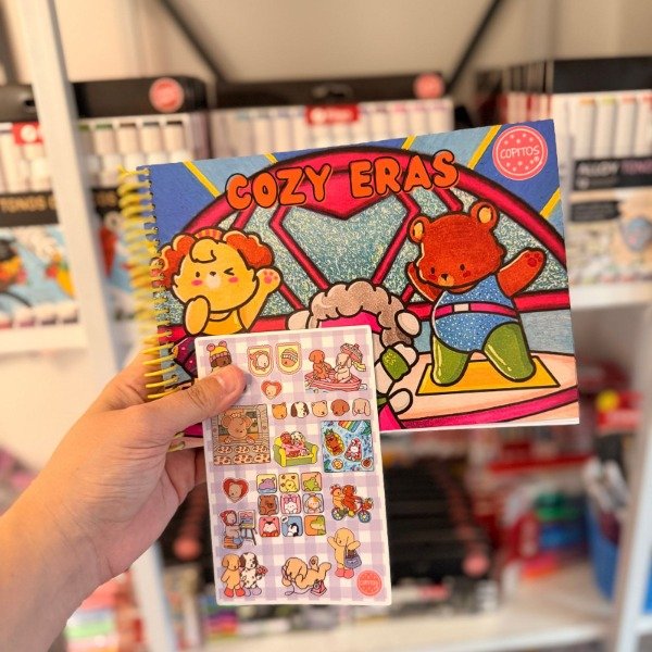 Libro para pintar Cozy Eras