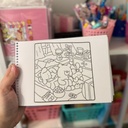 Libro para pintar Cozy Friends