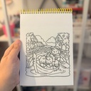 Libro para pintar Cozy por Europa