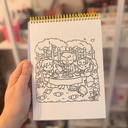 Libro para pintar Cozy por Europa
