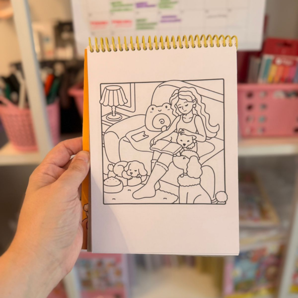 Libro para pintar Dogs
