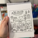 Libro para pintar Fuzzy Hygge