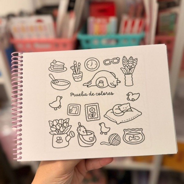 Libro para pintar Girls