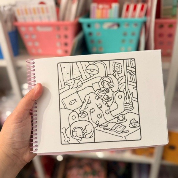 Libro para pintar Girls