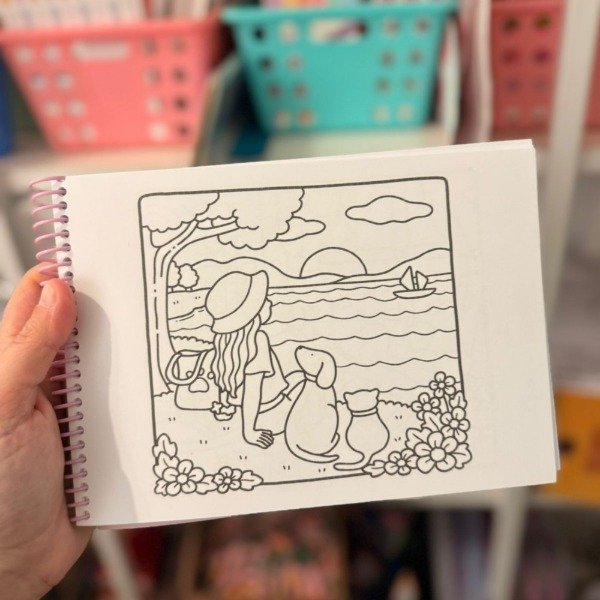 Libro para pintar Girls