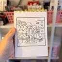 Libro para pintar Love Story