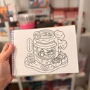 Libro para pintar Pequeños espacios