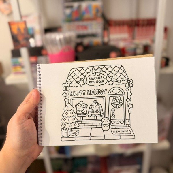 Libro para pintar Pequeños espacios
