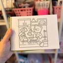 Libro para pintar Pequeños trabajos