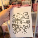 Libro para pintar Rincones de calma