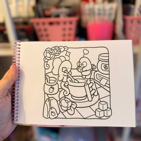 Libro para pintar Rincones de calma