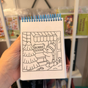 Block para pintar A6 Bobbie Goods Balcón