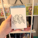 Block para pintar A6 Bobbie Goods Flores