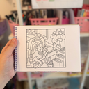 Libro para pintar Girls 3