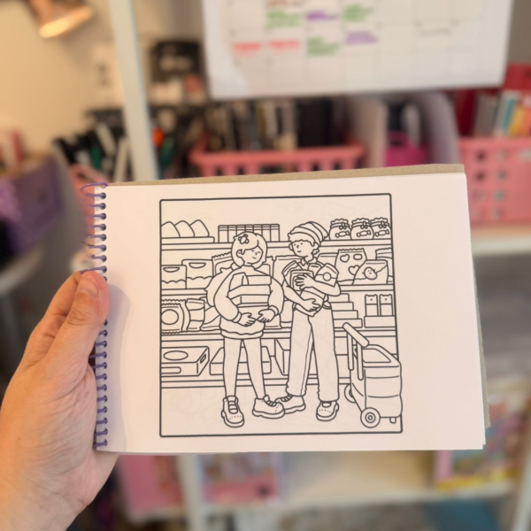 Libro para pintar Girls 3