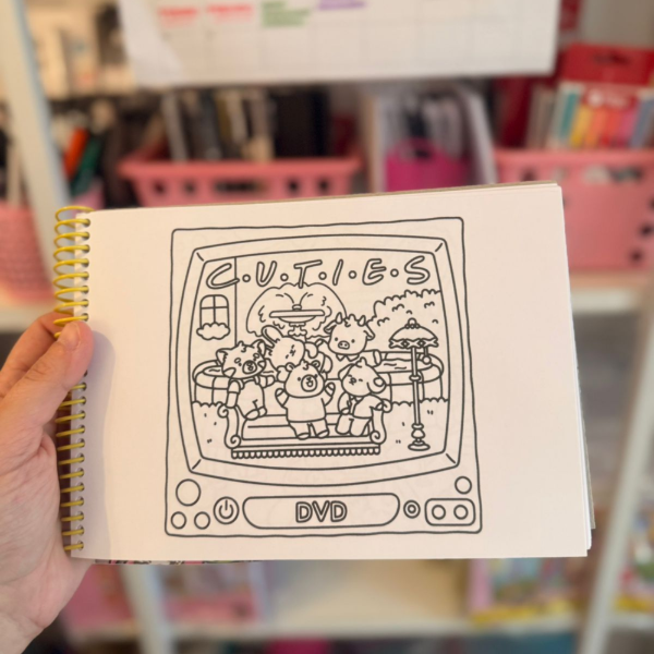 Libro para pintar Retro '90