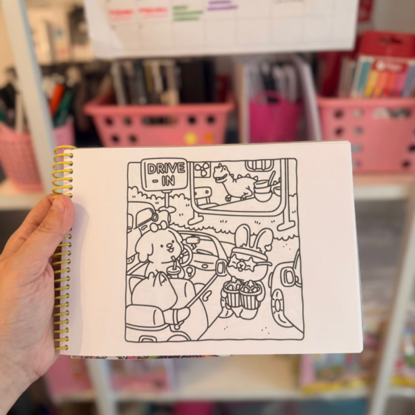 Libro para pintar Retro '90