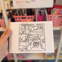 Libro para pintar Retro '90