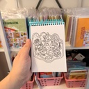 Block para pintar A6 Mini Espacios