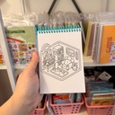Block para pintar A6 Mini Espacios