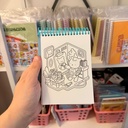 Block para pintar A6 Mini Espacios