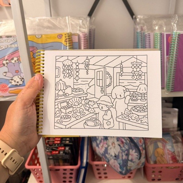 Libro para pintar Bobbies Goods dias de verano