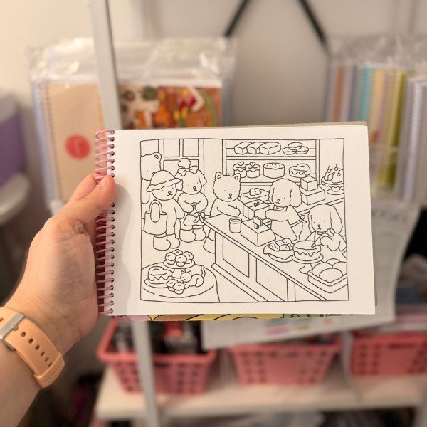 Libro para pintar Bobbie Goods 2