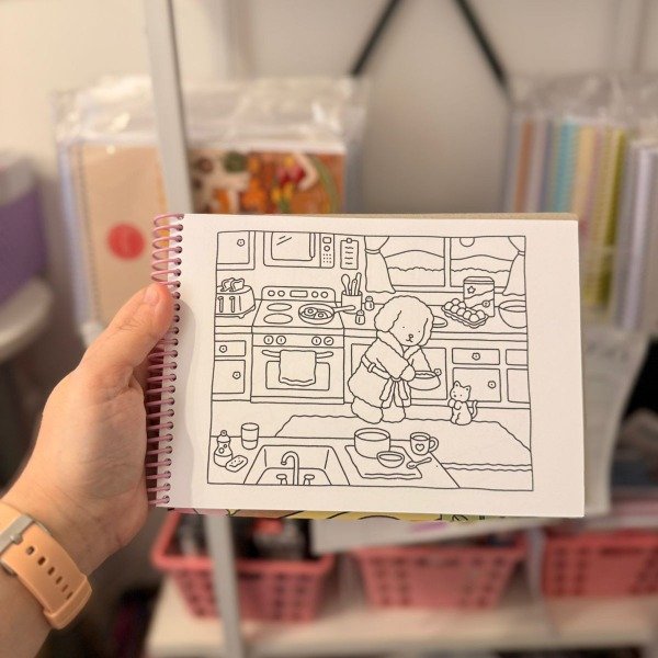 Libro para pintar Bobbie Goods 2