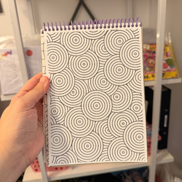 Libro para pintar patrones