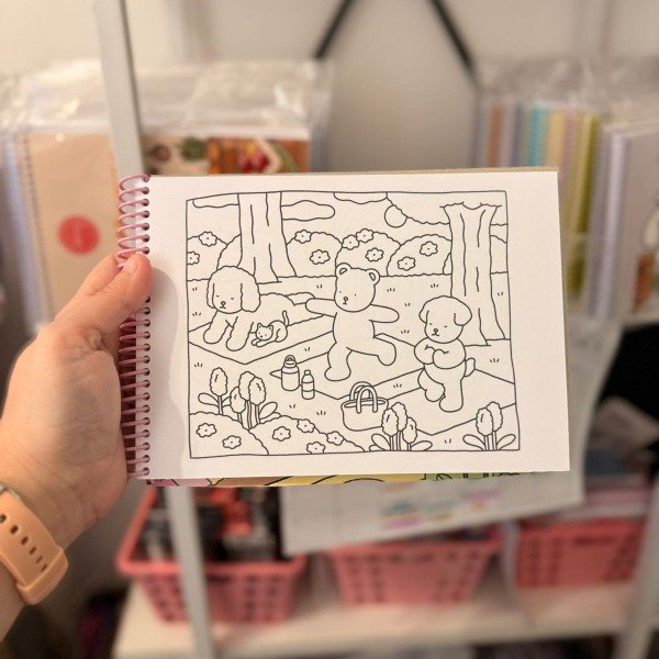 Kit libro para pintar Bobbies Goods 2 + marcadores