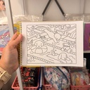 Kit libro para pintar Bobbies Goods dias de verano con marcadores