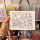 Kit libro para pintar Bobbies Goods dias de verano con marcadores