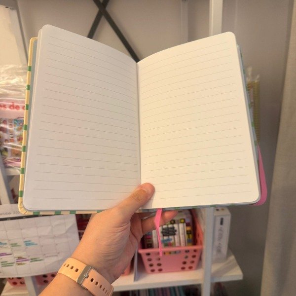 Cuaderno Talbot estampitas A5 hojas rayadas
