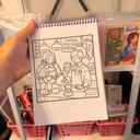 Kit libro para pintar Girls 4 + marcadores filgo Alloy doble punta