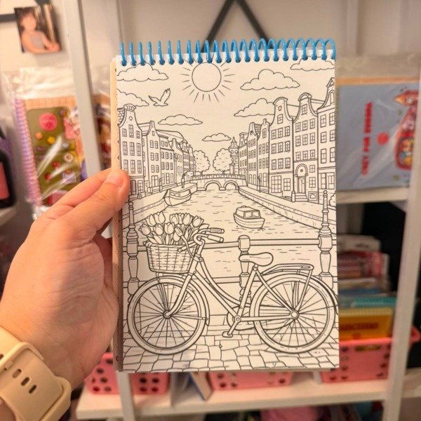 Libro para pintar Lugares para soñar