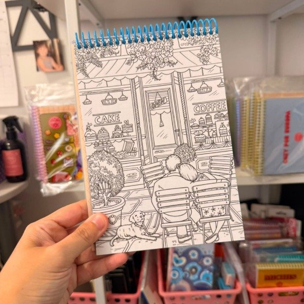 Libro para pintar Lugares para soñar