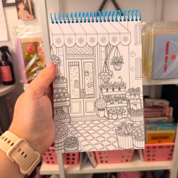 Libro para pintar Lugares para soñar