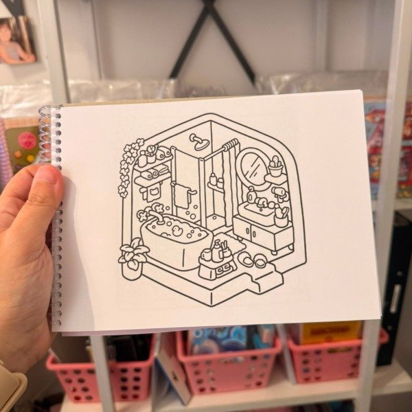 Kit libro para pintar Entre Rincones + marcadores filgo Alloy doble punta