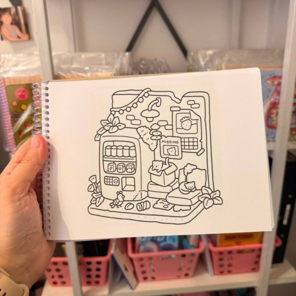Libro para pintar Entre Rincones
