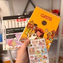 Kit libro Cats + marcadores filgo Alloy doble punta