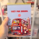 Libro para pintar Cozy por Europa