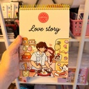 Libro para pintar Love Story