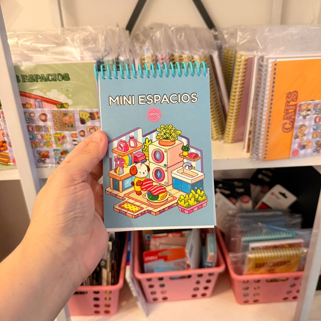 Block para pintar A6 Mini Espacios