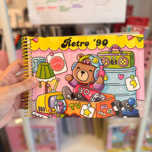 Libro para pintar Retro '90
