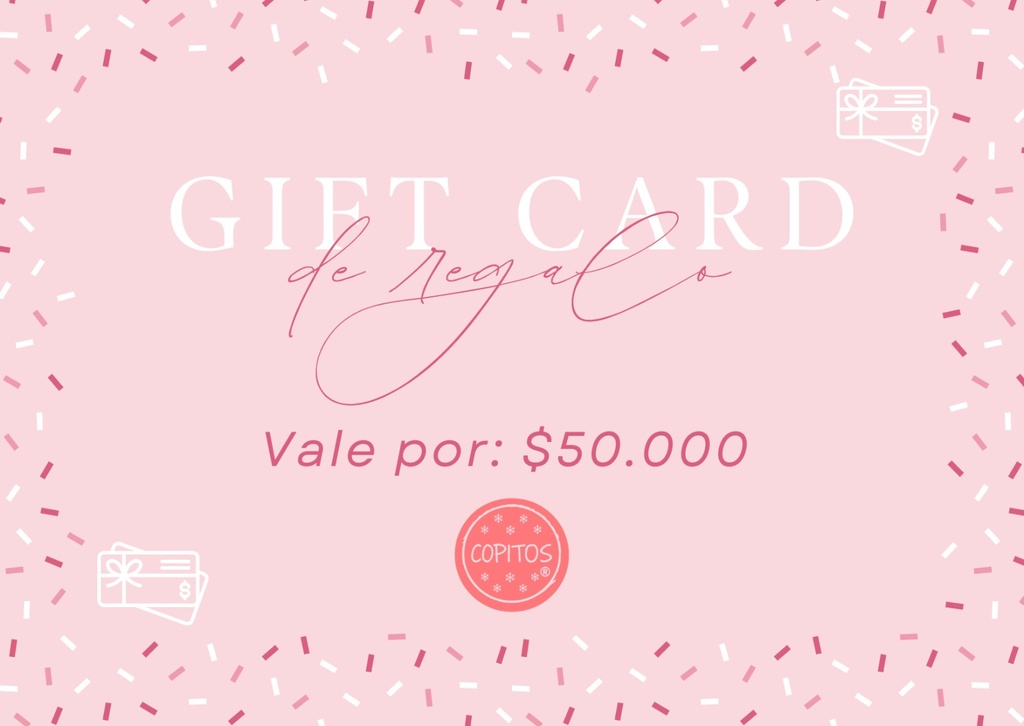 Gift Card x $50.000